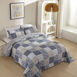 Plaid Patchwork Coverlet