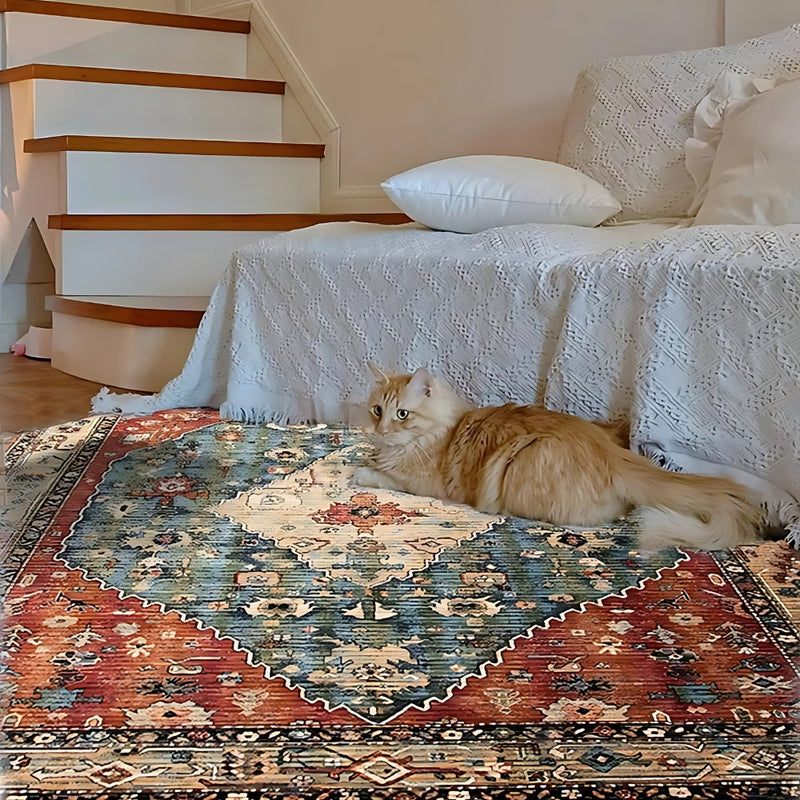 Soft Turkish Vintage Living Room Rug