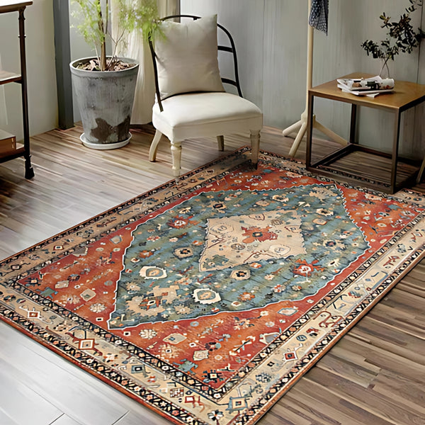 Soft Turkish Vintage Living Room Rug