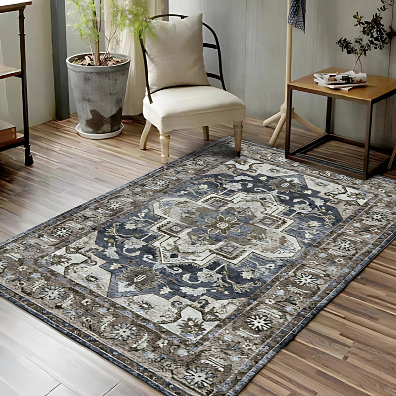 Soft Turkish Vintage Living Room Rug