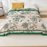 Rosewood Grace Throw Cotton Blanket
