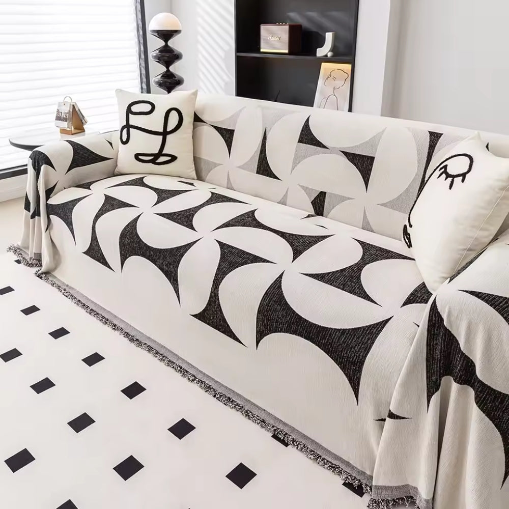 Windmill Pattern Couch Cover – Casa & Beyond