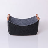 Premium Grey Felt Storage Baskets