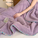 Veluvia Bouclé Plush Winter Blanket