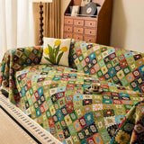 Zahara Geometric Tribal Kilim Sofa Cover