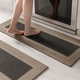 Zebra Stripe Soft Kitchen Runner Mat