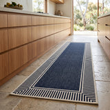 Zebra Stripe Soft Kitchen Runner Mat