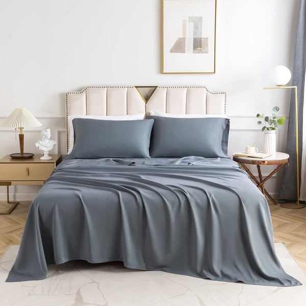 Soft & Cooling 100% Natural Bamboo Bed Sheet Set