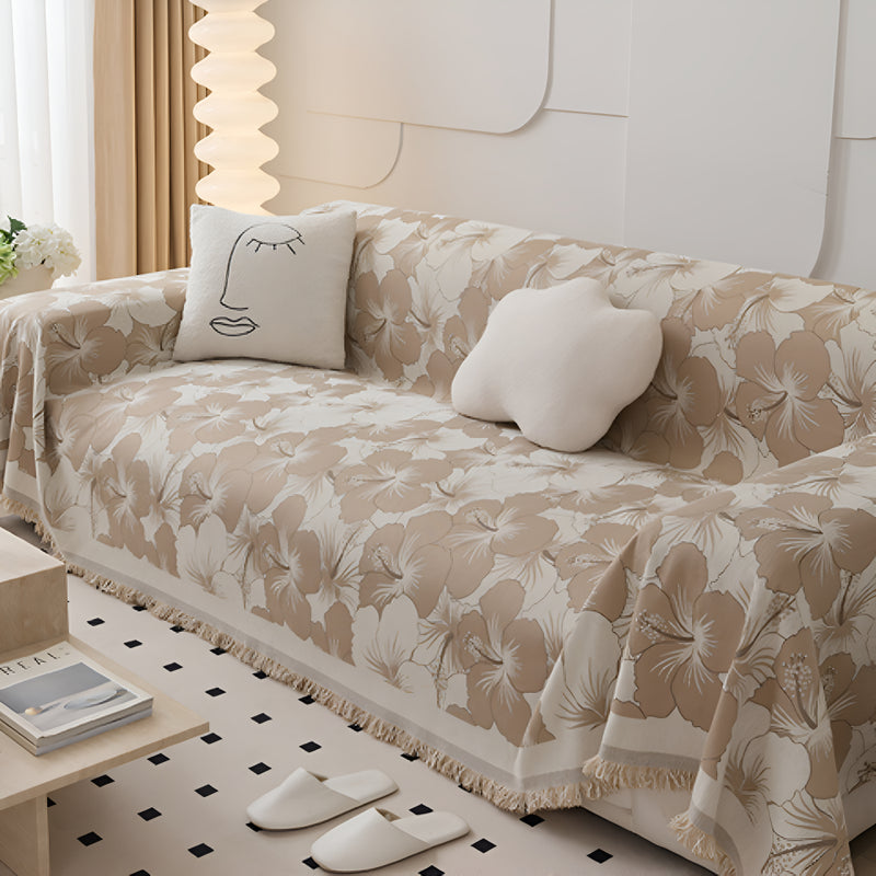 Hibiscus Garden Couch Cover