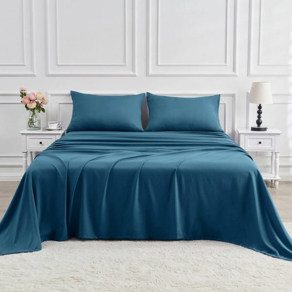 Luxury Bamboo Blend Bed Sheet Set