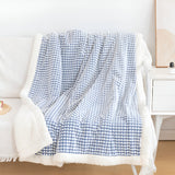 Warm Waffle Sherpa Blanket