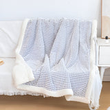 Warm Waffle Sherpa Blanket