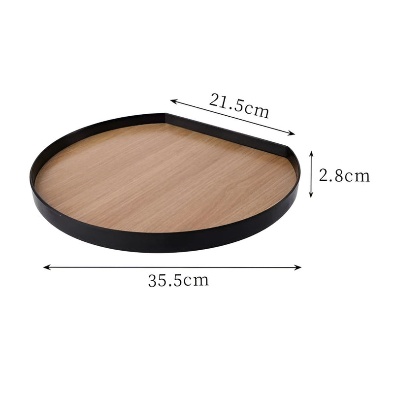 Modern Circle Dining Tray