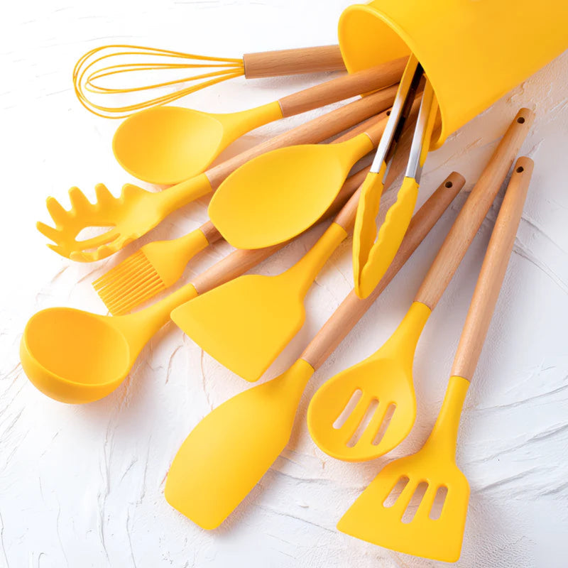 Silicone Cooking Utensils Set